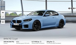 2023 BMW M2 Configurator Now Live in Germany and the UK