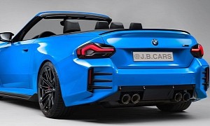 2023 BMW M2 Convertible Seems Like a Futile Virtual Exercise, But Here It Is Anyway
