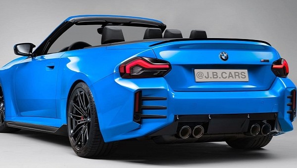 2023 BMW M2 Convertible rendering by j.b.cars