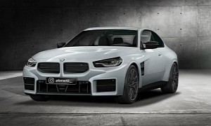 2023 BMW M2 G87 Rendered With Leaked Front Bumper