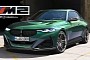 2023 BMW M2 Ignores Central Party Design Strategy, Gets a CGI 3.0 CSL Hommage