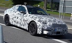 2023 BMW M2 Is Back for More Testing, Watch It in Motion on Public Roads Here