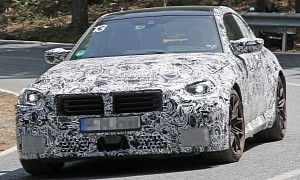 2023 BMW M2 Shows New Kidney Grille in Latest Spy Shots
