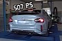 2023 BMW M2 With Akrapovic Exhaust Screams on the Dyno, TT I6 Engine Makes 500 HP