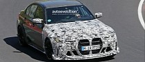 2023 BMW M3 CS Spied on the Nurburgring With No Badges, Fails at Anonymity