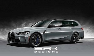 2023 BMW M3 Touring Rendered Once Again, World Premiere Imminent