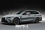 2023 BMW M3 Touring Rendered Once Again, World Premiere Imminent