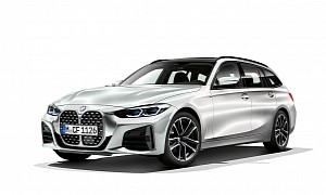 2023 BMW M3 Touring Rendered With Giant Grille, Looks Ugly