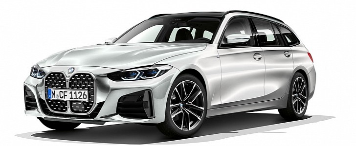 2023 BMW M3 Touring Rendered With Giant Grille, Looks Ugly