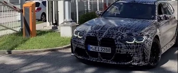 2023 BMW M3 Wagon Shown for the First Time, Has 4 Series Nose