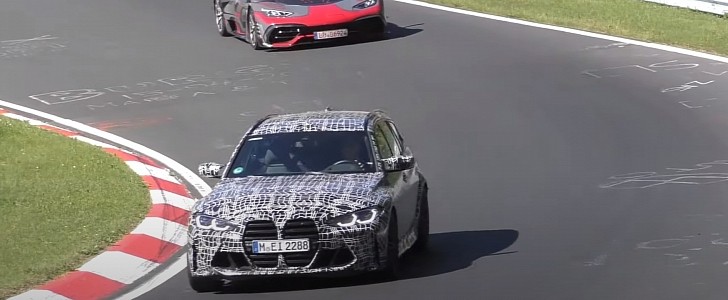 BMW M3 Touring on the 'Ring