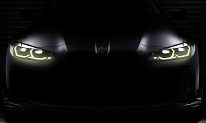2023 BMW M4 CSL Teased Ahead of May 20 Unveiling