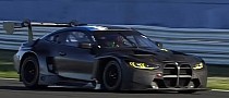 2023 BMW M4 GT3 Flexes All-Carbon Fiber Body at Misano Circuit