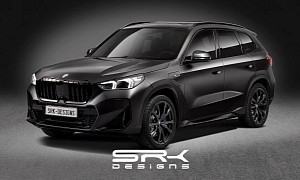 2023 BMW X1 “Dark Shadow” CGI Edition Makes for a Menacing PHEV Luxury Crossover