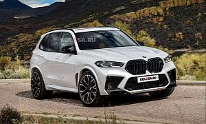 2023 BMW X5 M Facelift Rendered Into Existence, Looks Properly Menacing and Snazzy