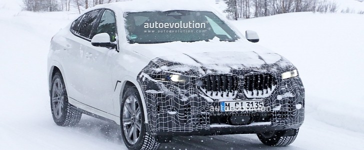 2023 BMW X6 facelift prototype