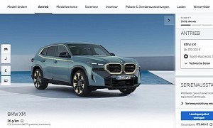 2023 BMW XM Configurator Goes Live