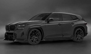 2023 BMW XM Gets Aggressive Murdered-Out Tuning Spec, Feels Ready for CGI Tracks