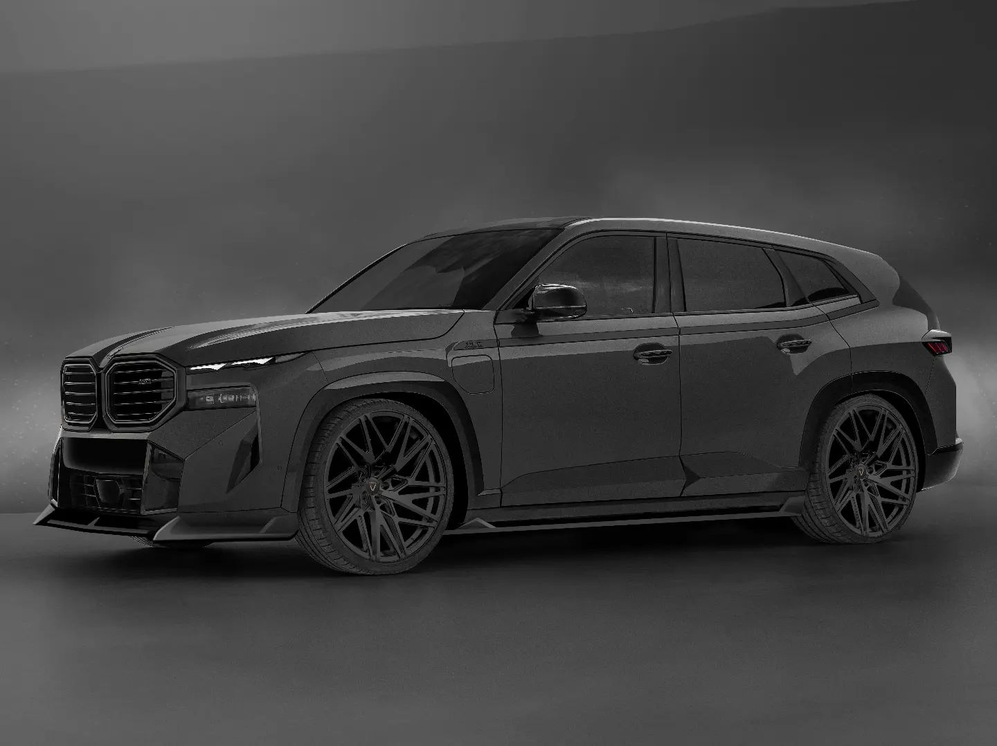 2023 BMW XM Gets Aggressive Murdered Out Tuning Spec Feels Ready for CGI Tracks autoevolution