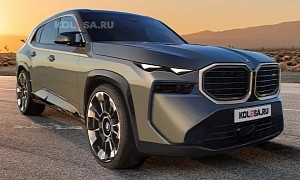 2023 BMW XM Rendered With a Whole Lotta Grille, But That's Not the CGI