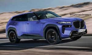 2023 BMW XM Unofficially Comes With X7 LCI and Concept XM Styling to Fight Urus