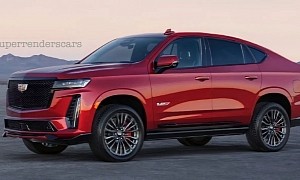 2023 Cadillac Escalade-V Coupe-SUV Aims to Give BMW's X6 M Some Digital Trouble