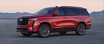 2023 Cadillac Escalade-V Spied on the Tail of the Dragon
