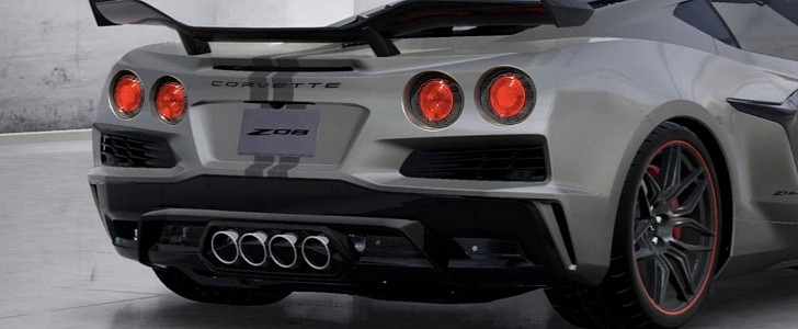 2023 Chevrolet Corvette Z06 with round taillights