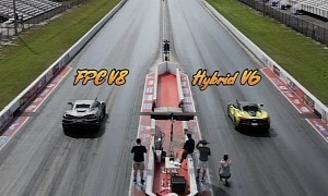 2023 Chevrolet Corvette Z06 Drag Races McLaren Artura, Loser Clocks 10.9 Seconds