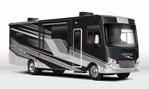 2023 Coachmen Mirada RV Turns Into a Proper Apartment on Wheels When Parked