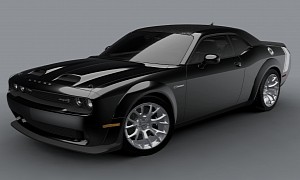 2023 Dodge Challenger “Black Ghost” Packs 807-HP Supercharged V8 Muscle