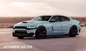 2023 Dodge Charger Arrives Digitally Curvy and Sporting “V12” Hellephant Oomph