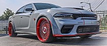 2023 Dodge Charger SRT Redeye Jailbreak Meets Forgiato, Now Rides on Red-Tinted 24s