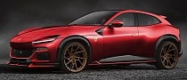 2023 Ferrari Purosangue Already Receives a Full-Fat Aero Body Kit, Albeit Only Digitally
