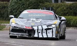 2023 Ferrari SF90VS Gets Spied in Maranello, Is Ready to Hit the Track Hard