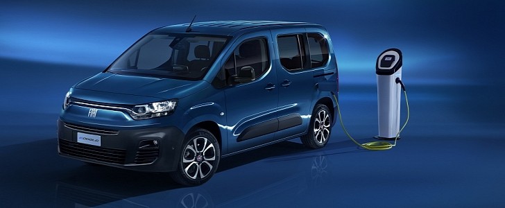 2023 Fiat E-Doblo Electric Van Priced From £27,855 in the UK ...
