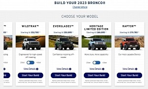 2023 Ford Bronco Build & Price Now Live, Heritage Edition Starts From $44,305