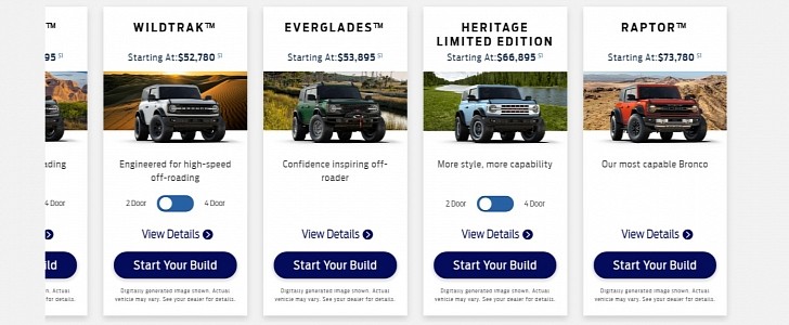 2023 Ford Bronco Build & Price Now Live, Heritage Edition Starts From