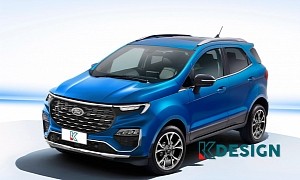 2023 Ford EcoSport Imagined With New Front End Design