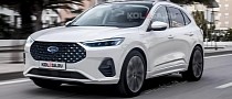 2023 Ford Escape Gets Dressed in a Vignale Suit, Looks Like a Worthy Mazda CX-5 Rival