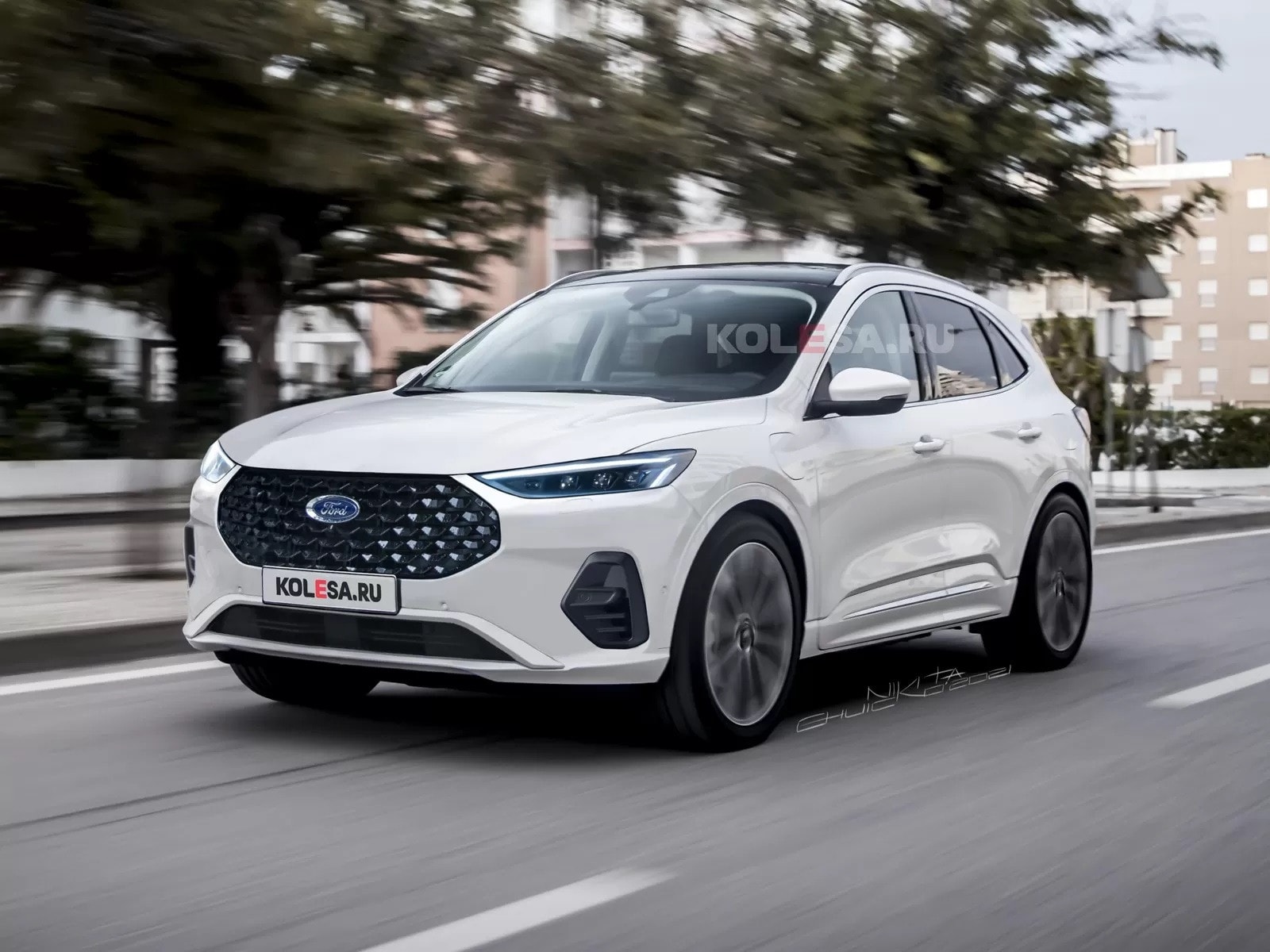 2023 Ford Escape Gets Dressed in a Vignale Suit, Looks Like a Worthy