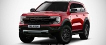 2023 Ford Everest Raptor Wants to Join the Sporty Ranger, Bronco, and F-150