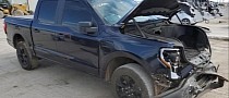 2023 Ford F-150 Lightning Ends Up on the Salvage Car Market Months After Leaving the Plant