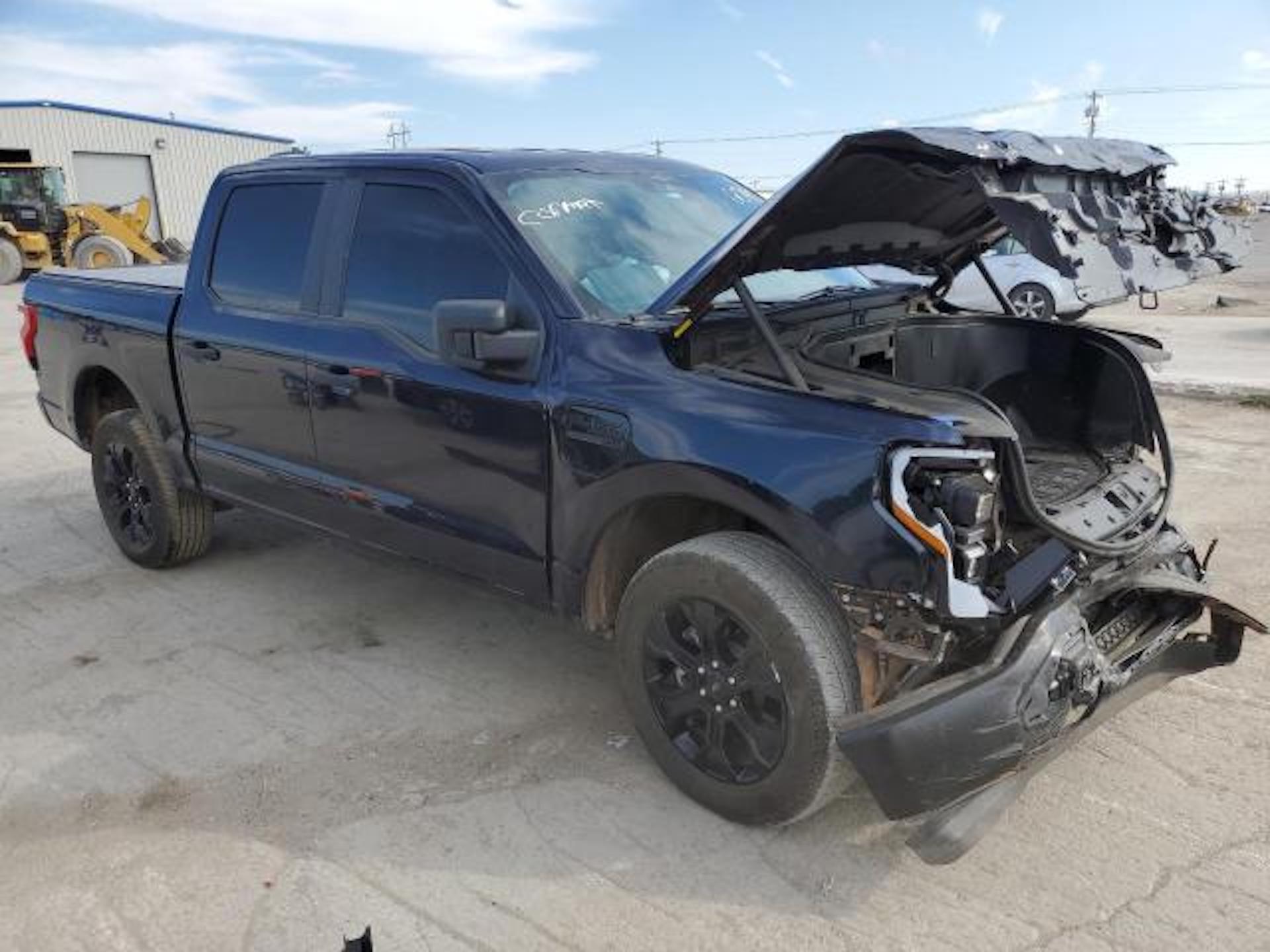 2023 Ford F-150 Lightning Ends Up on the Salvage Car Market Months After  Leaving the Plant - autoevolution