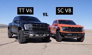 2023 Ford F-150 Raptor R vs. F-150 Raptor 37 Acceleration Test Concludes as Expected