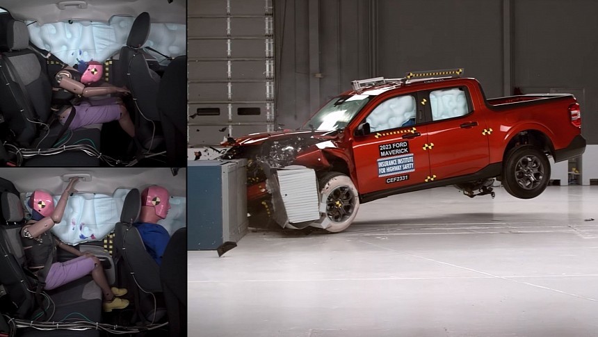 2023 Ford Maverick crash test 