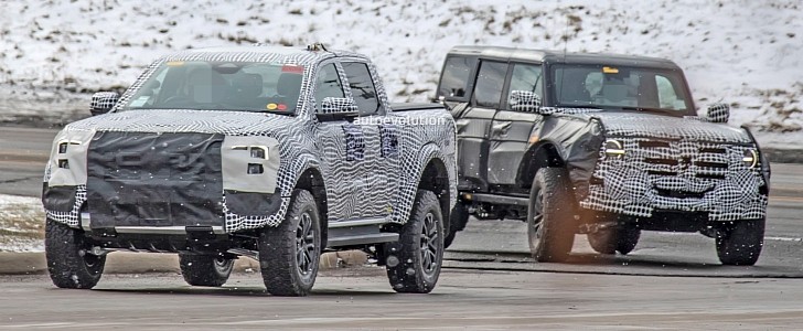 2023 Ford Ranger Raptor off-road pickup truck