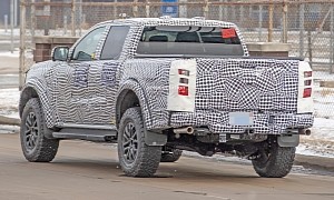 2023 Ford Ranger Raptor Has a Coil-Sprung Rear Axle Similar to the F-150 Raptor