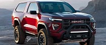 2023 GMC Canyon Quickly Morphs Into the Two or Four-Door Jimmy AT4X of Dreams
