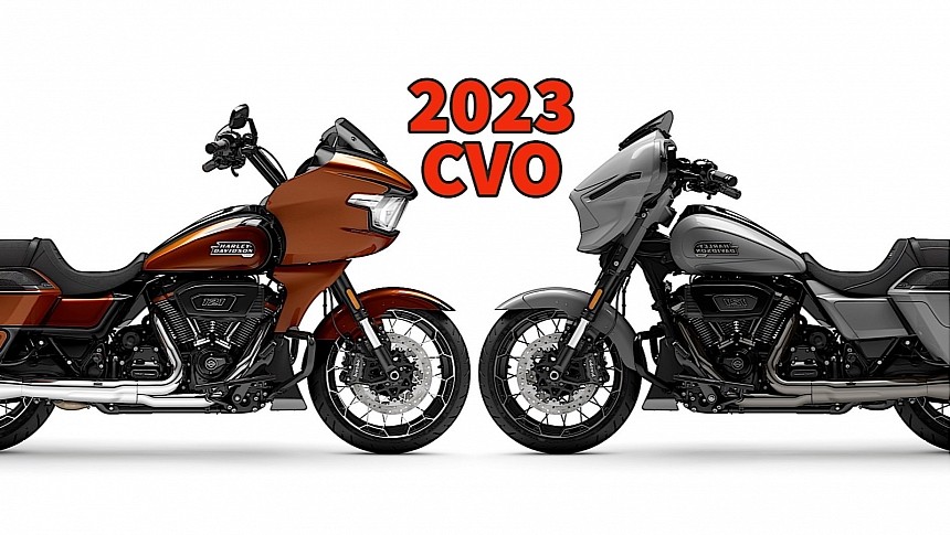 The two new stars of the 2023 Harley-Davidson CVO lineup
